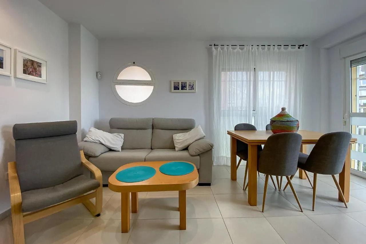 Laguna Beach 2-Bedroom Apartment With Sun Terrace, Sea Views, Wifi Vera 0*,  Spain
